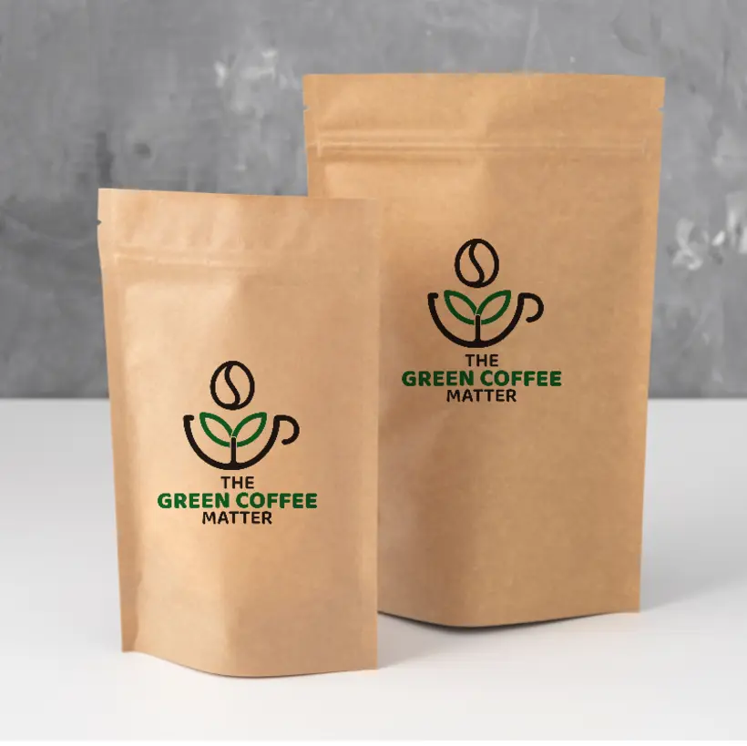 Embalagem premium de café The Green Coffee Matter